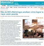 Más de 600 oftalmólogos analizan cómo lograr la mejor visión posible - El encuentro científico cuenta con reconocidos profesionales nacionales e internacionales
