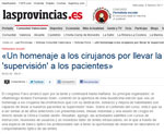 «Un homenaje a los cirujanos por llevar la 'supervisión' a los pacientes»
