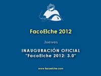 Inauguración oficial “FacoElche 2012: 3.0″
