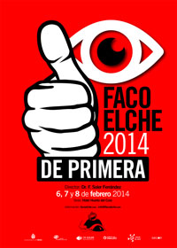 Cartel FacoElche 2014: De Primera