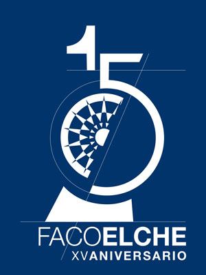 Logotipo 15 aniversario FacoElche