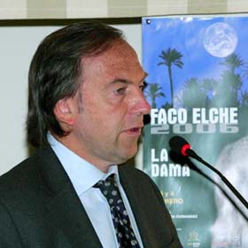 El Dr. Roberto Zaldívar en FacoElche 2006
