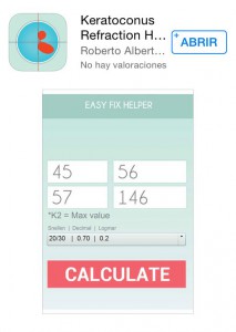 Keratoconus Refraction Helper iOS