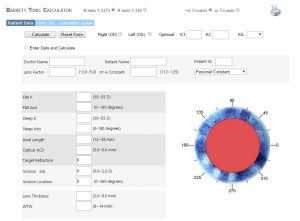 Barrett Toric Calculator